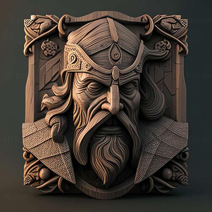 3D model Iron Grip Warlord game (STL)